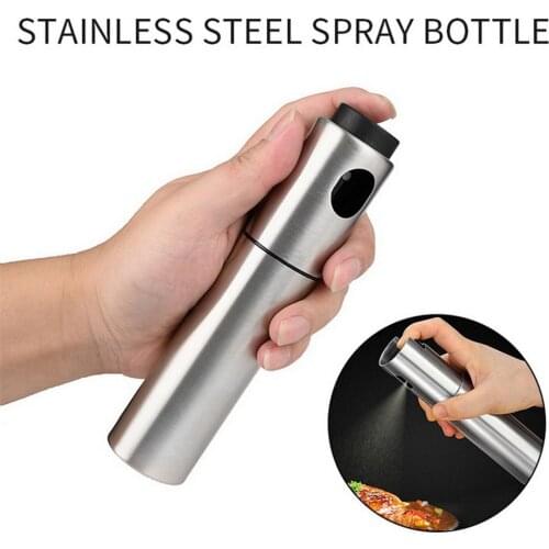 Oil Spray Bottle Mist Sprayer Stainless Steel Spray Bottle Barbecue Spray Bottle Cooking Grilling Roasting Kitchen Sauce Tool