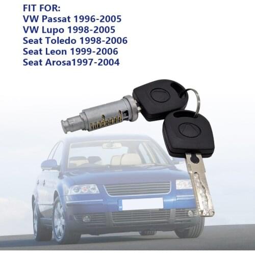 3B0837167/168 Key Lock Cylinder for Volkswagen Passat LUPO SEAT Toledo Leon AROSA Door Lock Repair Kit