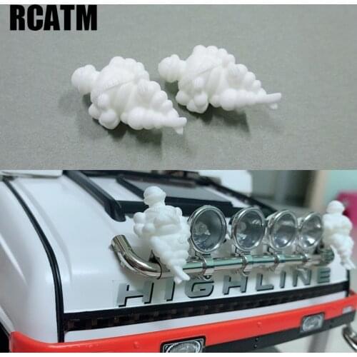 Model car Decorative doll 1 pair For 1/14 Tamiya RC Truck car SCANIA R730 R470 R620 ACTROS 3363 1851