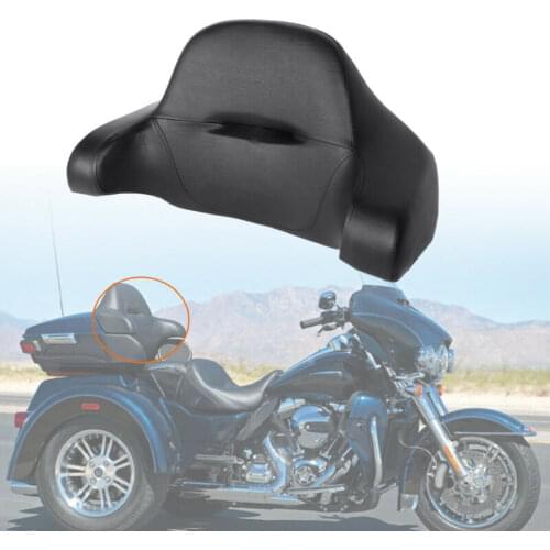 Motorcycle King Chopped Trunk Wrap Around Backrest For Harley Tour Pak Touring Road King Electra Street Glide FLT FLHRC 2014-20