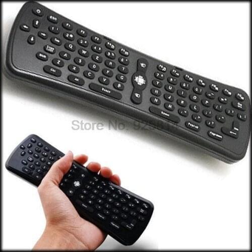 By DHL or EMS 20 pieces 2.4GHz 6 Axis Gyroscope Air Mouse Keyboard Wireless T6 + Keyboard + Remote 3 in 1 with USB Receiver