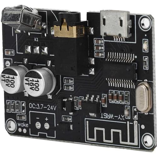 Bluetooth Audio Receiver board MP3 Decoder Board Wireless Stereo Music Module Speaker DC3.7V-24V Power Amplifier Board XY-WRBT