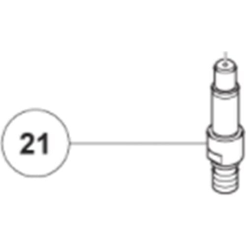 Spindle for HIKOKI G18MR G18SE3 G18SE4 G18SR G18SS G18SW2 G23MR G23SS G23SW2 320234