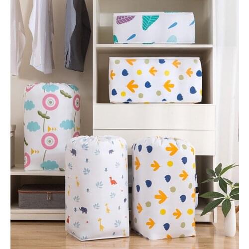 Foldable Storage Bag Clothes Blanket Quilt Closet Sweater Organizer Box Pouch Home Moisture-proof Travel Luggage Organizer Bag