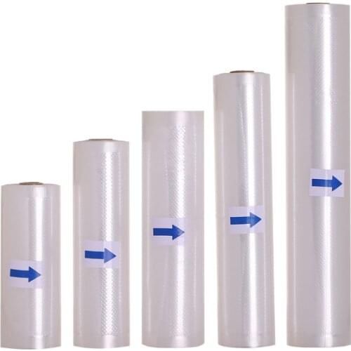 Kitchen Food Vacuum Sealer Rolls Storage Bags Household Food Vacuum Packing Bag Keep Food Fresh 12/15/20/25/28 cm*500 cm 1 Roll