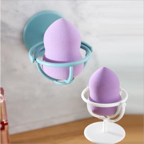 Rotating Puff Storage Rack Beauty Egg Makeup Egg Display Stand Wall-mounted Makeup Sponge Egg Bracket