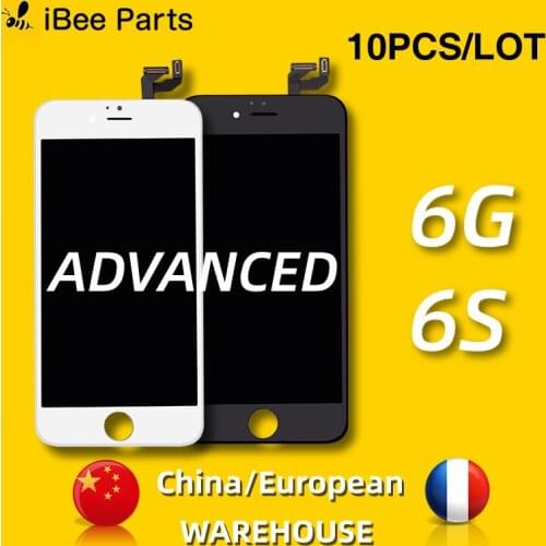 IBee Parts 10PCS New Generation Advanced for iPhone 6 6G 6S LCD display touch screen Replacement Lens Pantalla