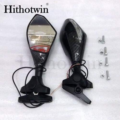 ER6f 2006 2007 2008 2009 2010 2011 2012 2013 Motorcycle Rearview Mirror with turning light For Kawasaki 650R ER-6f 2006-2013