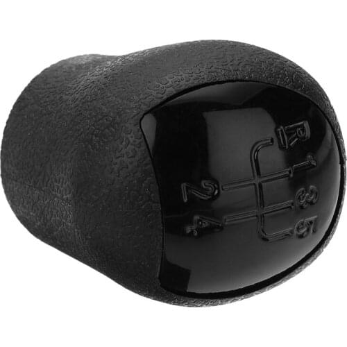 1PC Car Styling Black 5 Speed Gear Stick Shift Knob For Re-nault Clio Twingo Kangoo Laguna Auto Interior Accessories