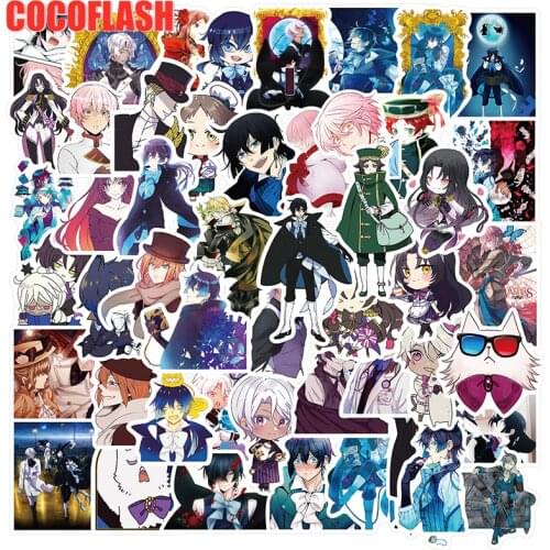 10/50 Pcs/lot Cartoon Mix The Case Study Of Vanitas Anime Graffiti Stickers For Diy Case Laptop Helmet Phone Skateboard Luggage