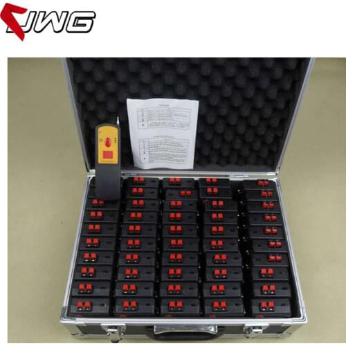 DHL/TNT/Fedex Shipping T50 50 Channel Remote Control Digital Tube Display Celebration Igniter Mini Fireworks Fire Device Machine