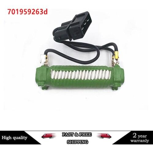 Free shipping Engine Cooling Fan Resistor For VW EuroVan Transporter OEM 701 959 263 B 701959263D 701 959 263 D 701959263B