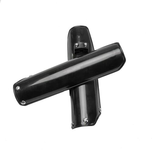 Black Front Forks Guards Plastics Covers For Pit Dirt Bikes CRF50 XR50 SDG DHZ