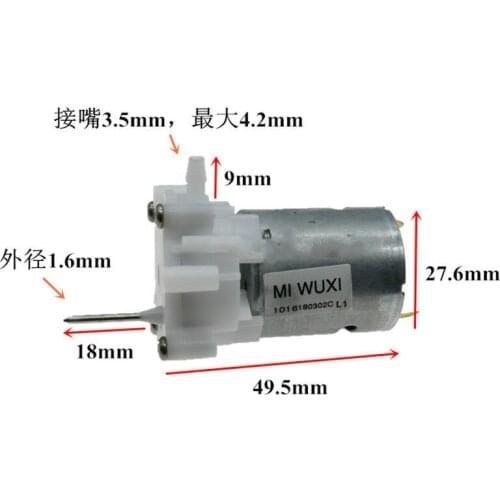 DC 3V 5V 12V Micro Gear Pump 360 Motor Jet Water Pump Small Oil Pump CW CCW Self-priming Pump DIY Hydraulic Toy High Range