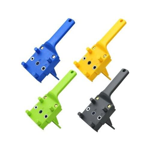 Woodworking Pocket Hole Jig 6/8/10mm Self-centering Vertical Doweling Jig Drill Guide For Locator Hole Puncher Carpentry Tools