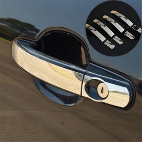 Cotochsun Car styling Door Handle Trim decoration Cover sticker case for Ford focus 2 focus 3 2005-2016 ,auto accessories