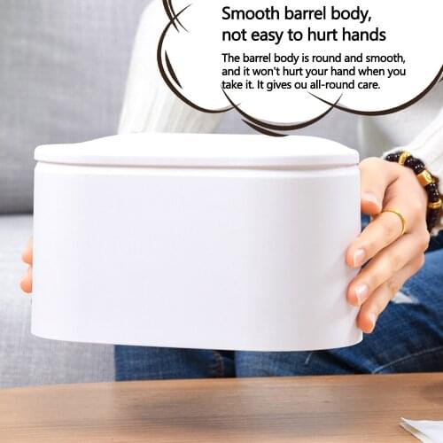 Home Mini Desktop Bucket Garbage Durable Removable Trash Can Lazy Living Room Bedroom Office Coffee Table Garbage Storage Tube