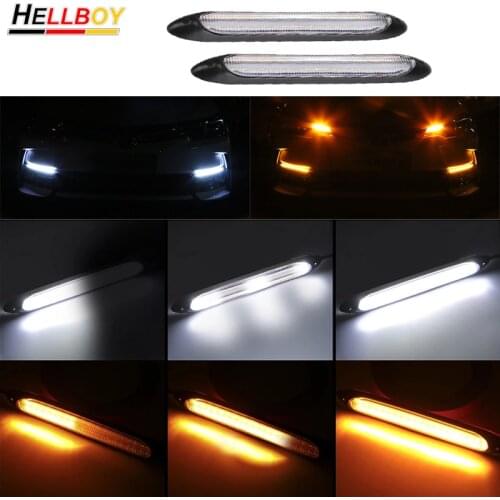 DRL Dynamic Blinker LED Turn Signal Lamp For VW Passat B8 B7 B6 B5 Golf 6 7 MK7 Jetta MK6 MK5 MK4 Polo 6R 6C Headlight Fog Light