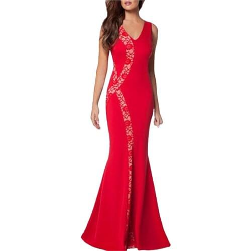 2020 Hot Sale New Sexy Dress Women Long Dress Floor-Length Dress DR286