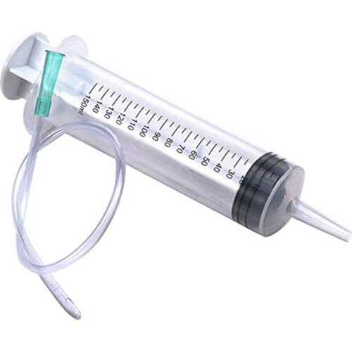 Medical Shower Enema Travel Shattaf Needle Enema Syringe Anal Travel Douche Rectal Irrigation Large Enema Syringe Cleaning