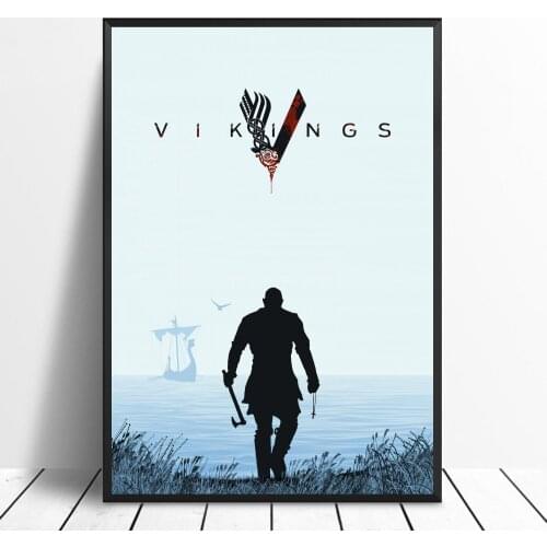 MT2833 Vikings TV series Show Movie Classic Poster Painting Art Poster Print Canvas Home Decor Picture Wall Print