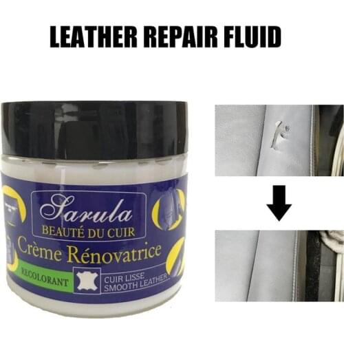 Leather Vinyl Repair Kit Auto Car Seat Sofa Coats Holes Scratch Cracks Rips Liquid Leather Repair Tool Restoration