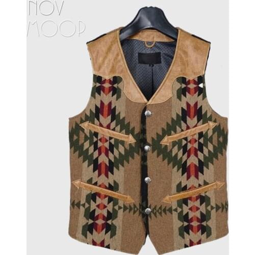 Men's Leather Jackets Novmoop China