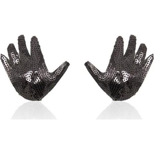 Adult Games Sexy Women Heart Sequin Pasties Breast Bra Adhesive Nipple Cover Erotic Toys Nipple Toys Sex Toys For Couples/Woman