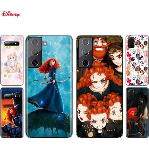 Silicone Cover Merida Princess Disney For Samsung Galaxy S21 S20 FE Ultra S10 S10E Lite S9 S8 S7 Edge Plus Phone Case