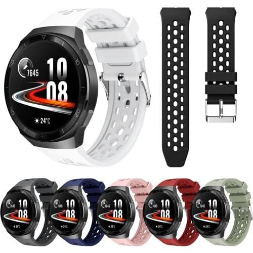 Silicone Watch Strap For Huawei Watch GT 2e GT2e original Smartwatch Band Replacement Wristband Accessories Bracelet Hot Correa