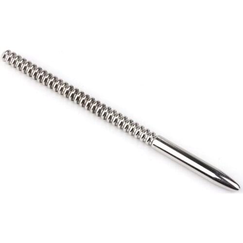 Stainless Steel Spiral Urethral Dilators Sounding Penis Plugs Insert Dilatador Uretral Stimulator Sex Toys For Men Urethal Plug