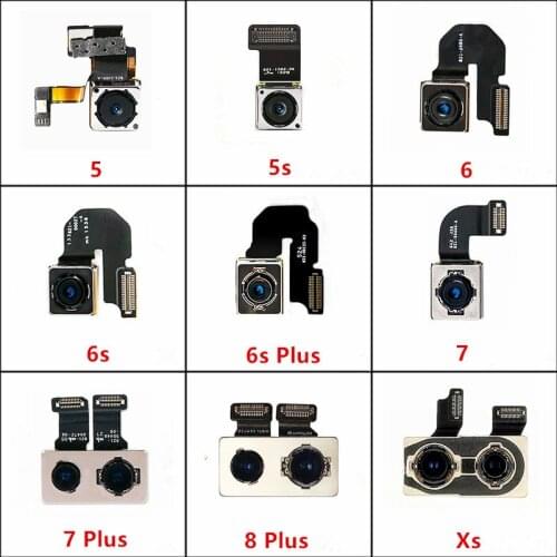 Big Back Camera Rear Main Lens Flex cable Replacement Repair parts For iphone 6 6s 7 8 Plus X XR XS XS Max 5 5s SE
