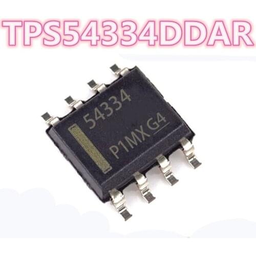 5PCS-20PCS/LOT TPS54334DDAR TPS54334 54334DDAR 54334 SOP8 DC-switch controller chip Free shipping on new original