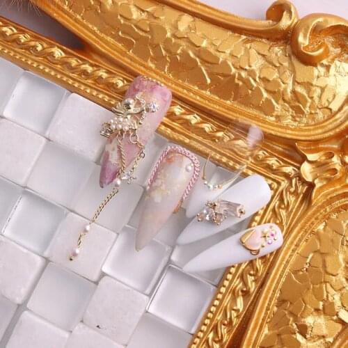 5pcs TN4992 Cupid Valentine Alloy Crystal Zircon Nail Art Jewelry Rhinestone Decor Nails Accessories Supplies Decorations Charms