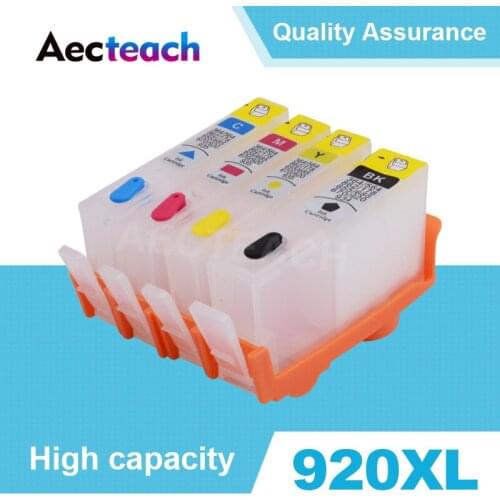 Aecteach 920 XL Printer Ink cartridge for HP Officejet 6000 6500 6500 Wireless 6500A 7000 7500 7500A Printer