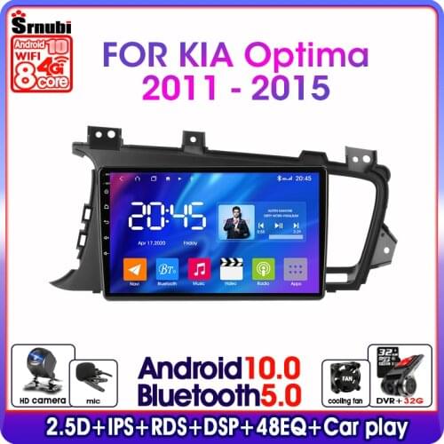 Android10.0 Car Radio For Kia K5 Optima 2011-2015 2 din DSP RDS stereo GPS Navigation Multimedia Video Player 4Gnet Split Screen