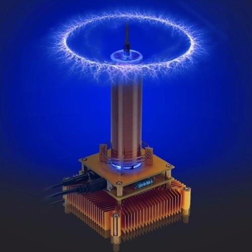 Music Tesla Coil Plasma Speaker Wireless Transmission Sound Solid Power
