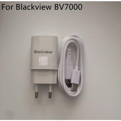 Blackview BV7000 Original New High Quality Travel Charger + USB Type-C Cable For Blackview P2 Blackview BV7000 Pro Free Shipping