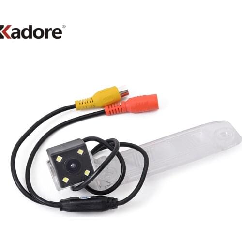 For Kia Sportage 2011 2012 2013 2014 2015 2016 Car Rearview Camera Backup Rear View CCD Monitor Night Vision 4 LED Lights