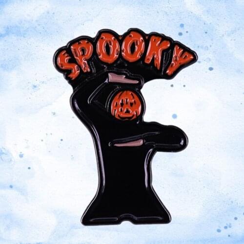 Ghostbusters Pumpkin Dance Meme enamel Pin Jack O’ Lantern mask brooch badge