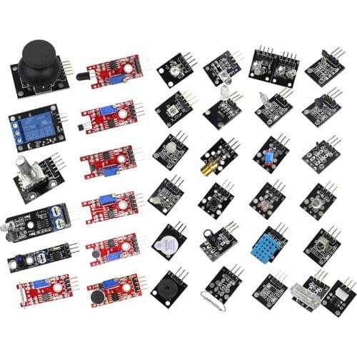 Smart Electronics 37 In 1 Sensor Modules Kit For Arduino And Mcu Education User