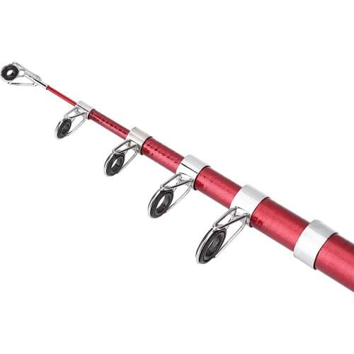 Hot Sell Fishing Rod Fiberglass Pole Casting 3m Tackle Telescopic Spinning Portable Outdoor Lightweight Fishing Rod Reel