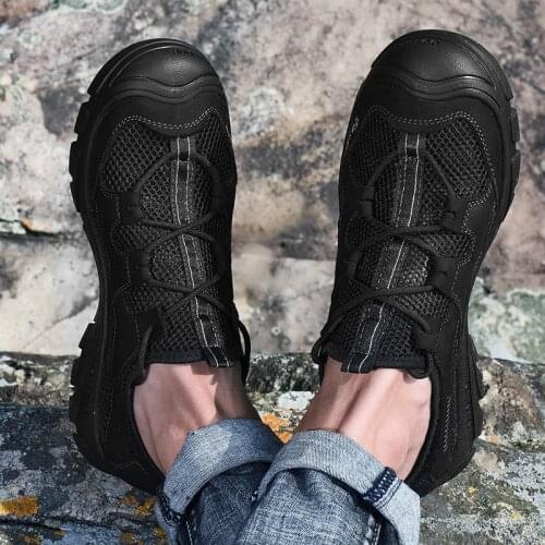 Outdoor sandals tactical shoe ete Mens male work hombre heren zomerschoenen low para red zapatillas running sandles canvas 2020