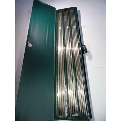 Wholesale 4pc/set 11size/bag 35cm Straight Knitting Needle Needlework Stainless needle DIY Knitted Tool handicraft NEEDLE-770186