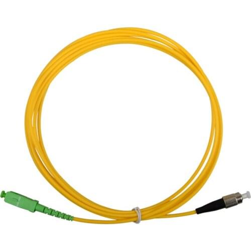 100 pcs Fiber Optic patch cord simplex SC/APC-FC/UPC CATV sm sx 9/125um 1 3 5 10 20 100m Ftth Free Shipping factory wholesale