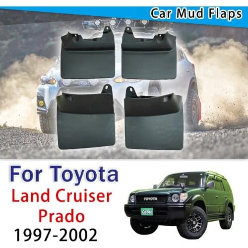 Front Rear For Toyota Land Cruiser Prado LC90 FZJ90 1997-2002 Mudflap Fender Mudguards Mud Flaps Guard Splash Flap Accessories