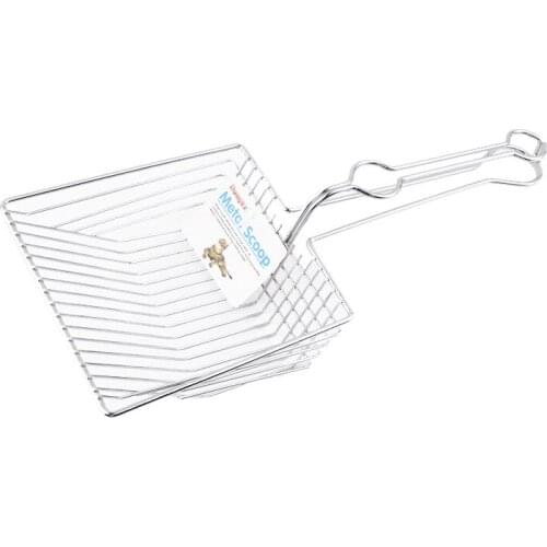 Durable Pet Dog Cat Stainless Steel Cleaning Tool Puppy Kitten litter Scoop Cozy Sand Scoop Poop Shovel Product For Pets Cat Sup