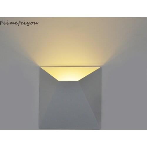 5W LED Wall Lamps AC90-260V Reliance creative Aluminum Decorate Wall Sconce bedroom LED Wall Light warm white / cold white