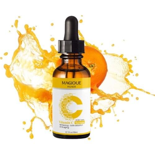 Vitamin C Serum Hyaluronic Acid Whitening Acne Treatment Face Serum Facial Moisturizer Serum Essence Korean Face Care Cosmetics