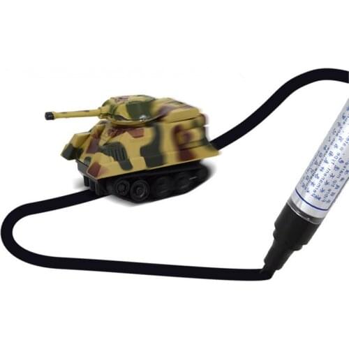 Magic Inductive Tank run on the line you draw Cool Novelty Magic Inductive Fangle Tank Toy Car Unique Gift toy for Kid Dropship